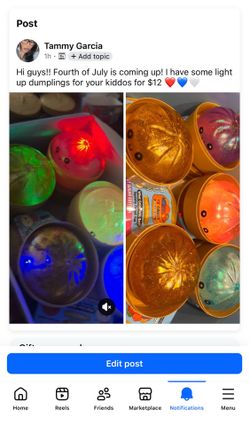 Light up dumplings!