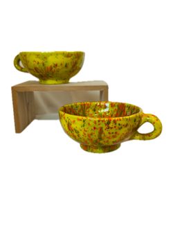 Vintage Retro Soup Cup