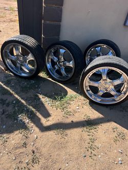 20 inch rims universal 5 lug $400 OBO