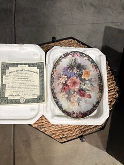 Floral plates
