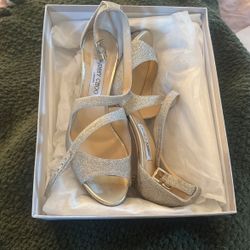 Jimmy Choo  Heels W/matching Wallet Set 