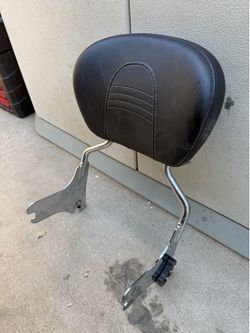 Harley Davidson motorcycle passenger back rest
