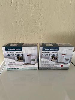Bunker Hill Security Wireless Security Alert System (x2)
