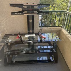 Glass TV Stand 