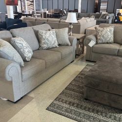 OM• $38 Initial • Brand New Sararose Sofa And Loveseat 