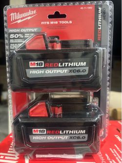 Milwaukee Battery  High Output XC6.0