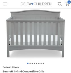 Barely used Delta Children Bennett crib