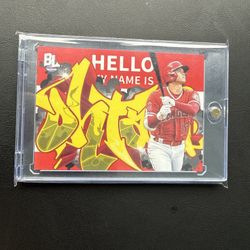 2023 Topps Big League - Roll Call Wildstyle Edition Shohei Ohtani #RC-3