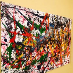 Custom Splatter Painting 2 Of 2 