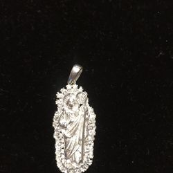 Dije De San Judas Tadeo Silver 925
