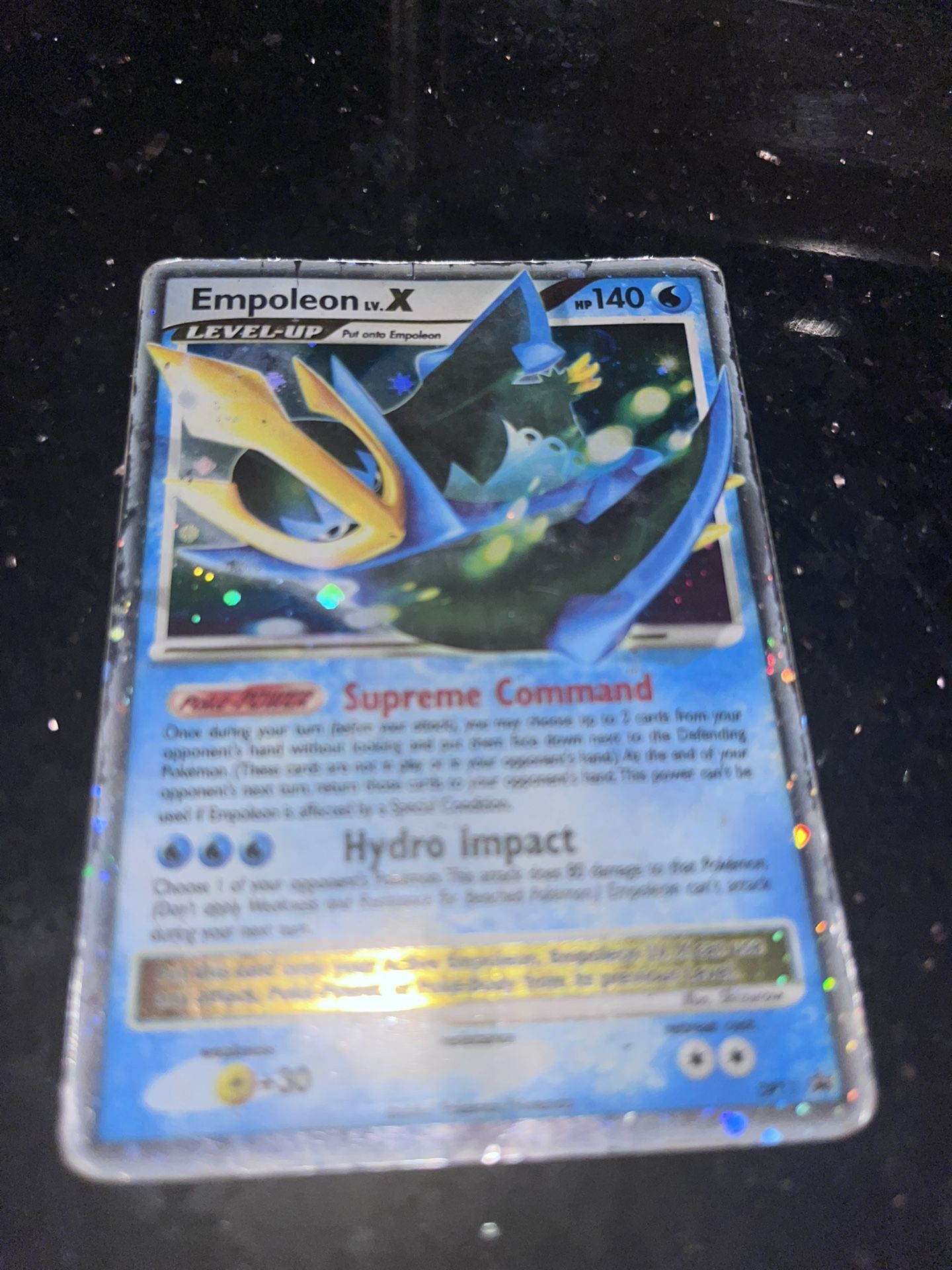 Empoleon LV.X DP11 Black Star Promo Holo Ultra Rare Pokemon Card