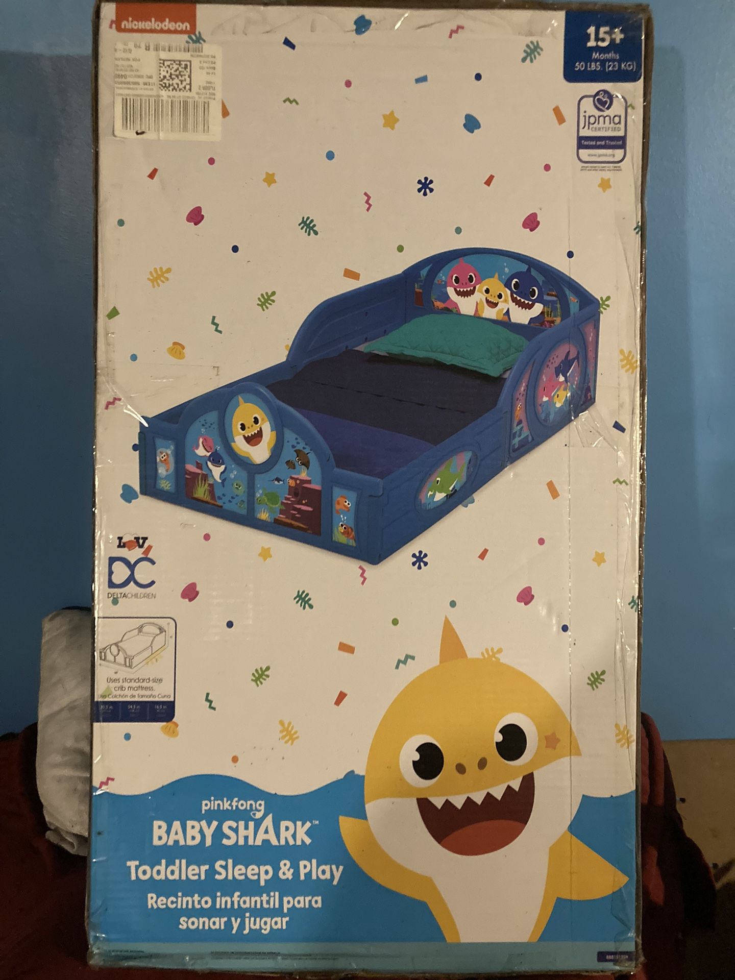 Baby Shark Toddler Sleep And Play