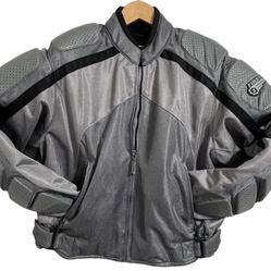 First Gear Leather Tex Ladies Motorcycle jacket High Performance