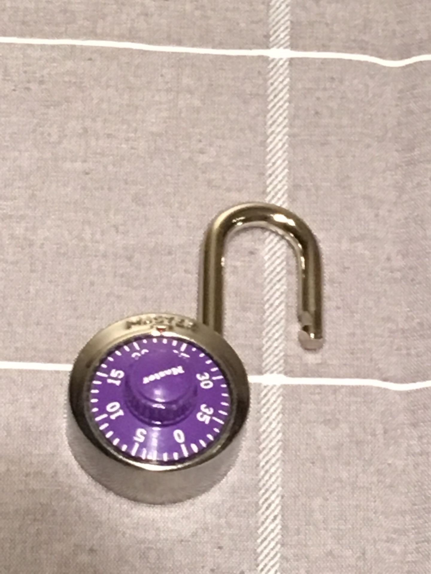 Purple Master Combination Lock