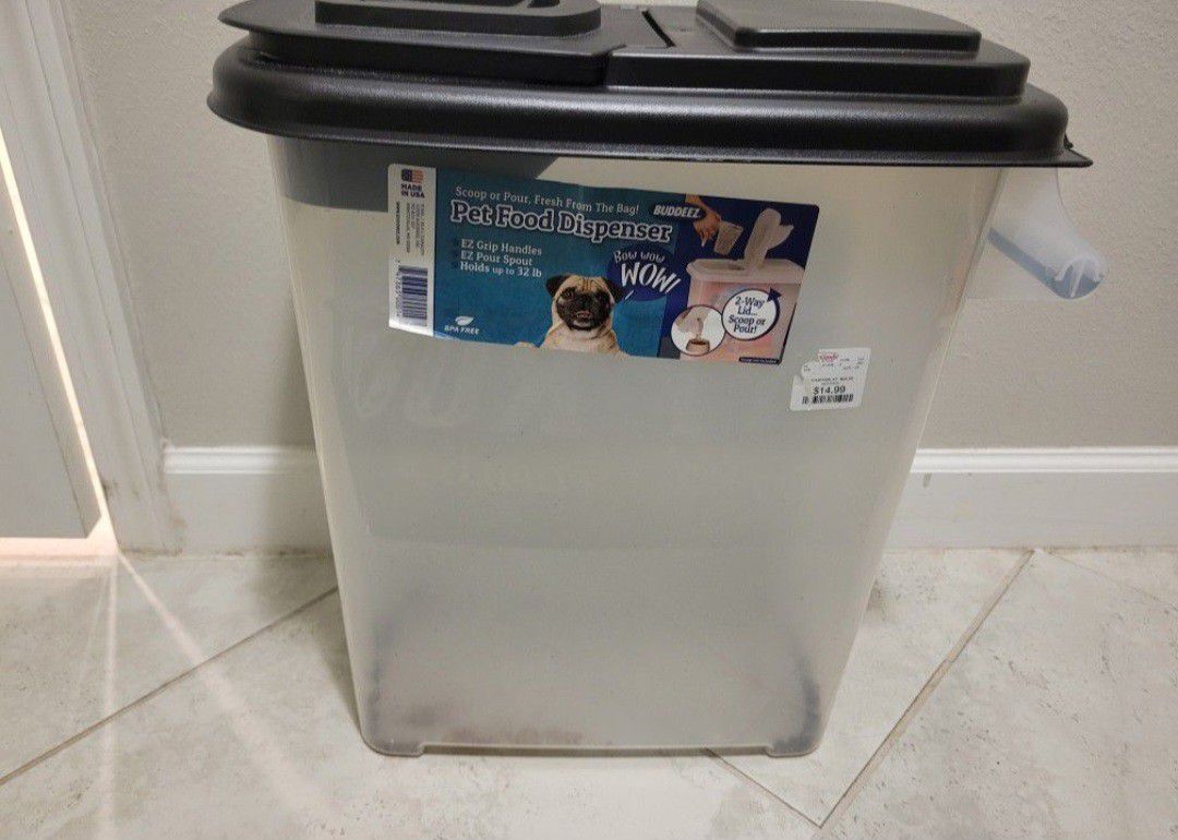 Dog Food Container (2 Avaliable)