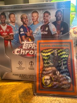 Topps chrome UEFA Zlatan ibrahimovic ultra violet case hit 20/25