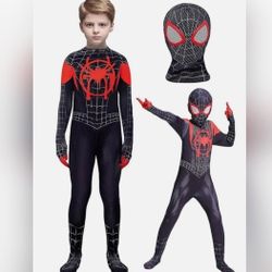 Spiderman Costume Sz 4t Or 12 