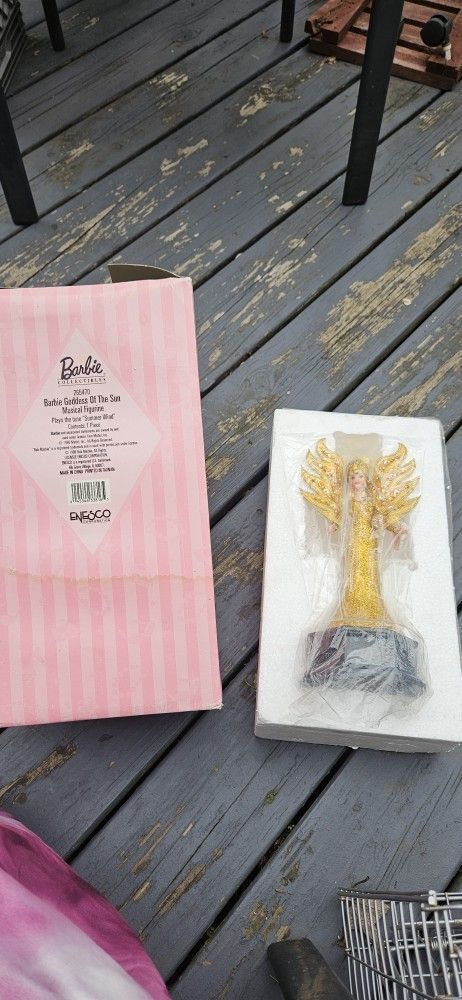 Barbie Goddess Of The Sun Musical Figurine