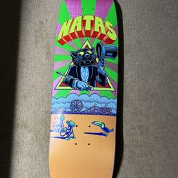 New 101 Skateboards Natas Kaupas Panther Holographic Skateboard Deck 