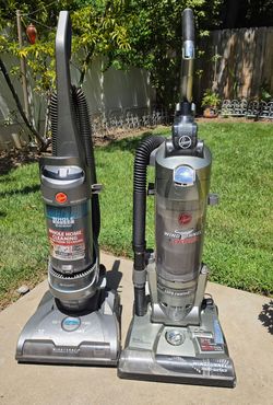 Two Hoover Vacuums