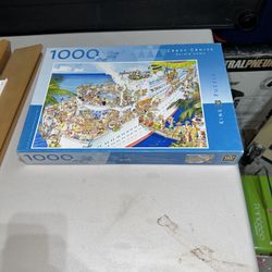 “Crazy Cruise” 1000-Piece Puzzle 