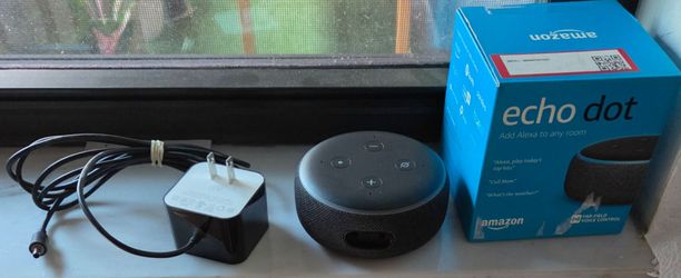 Echo Dot 3rd Gen speakers (pre-owned)