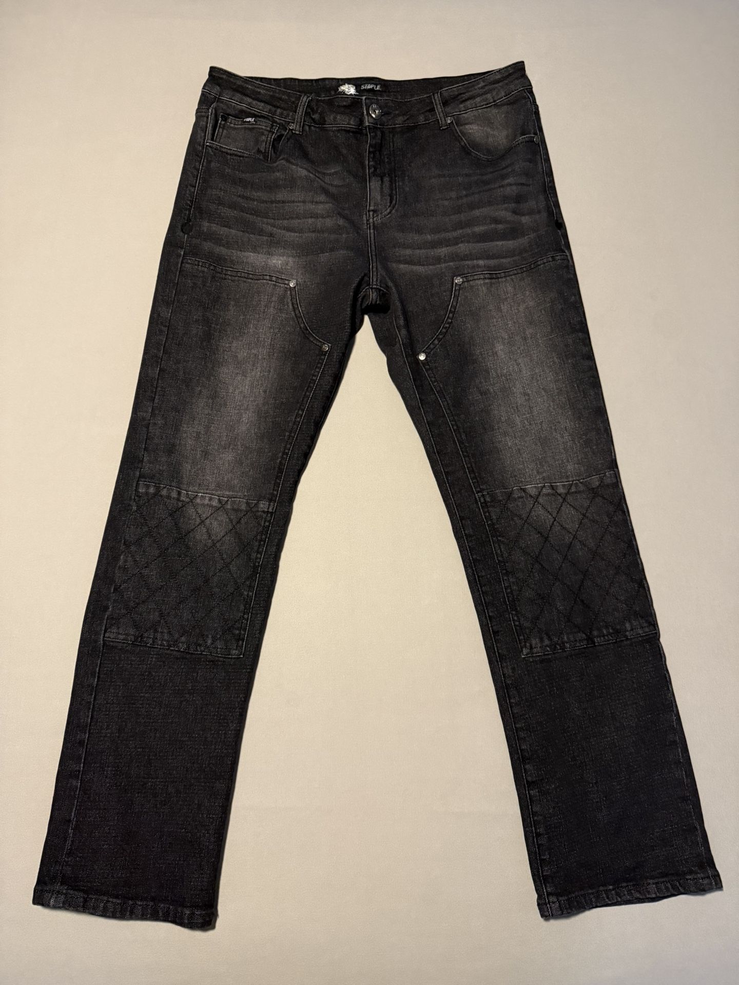 Staple Pigeon Double Knee Denim Jeans Pants VNDS