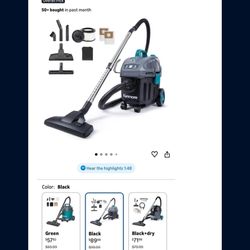 Kenmore KW3050 Wet Dry Canister Motor Vacuum Cleaner