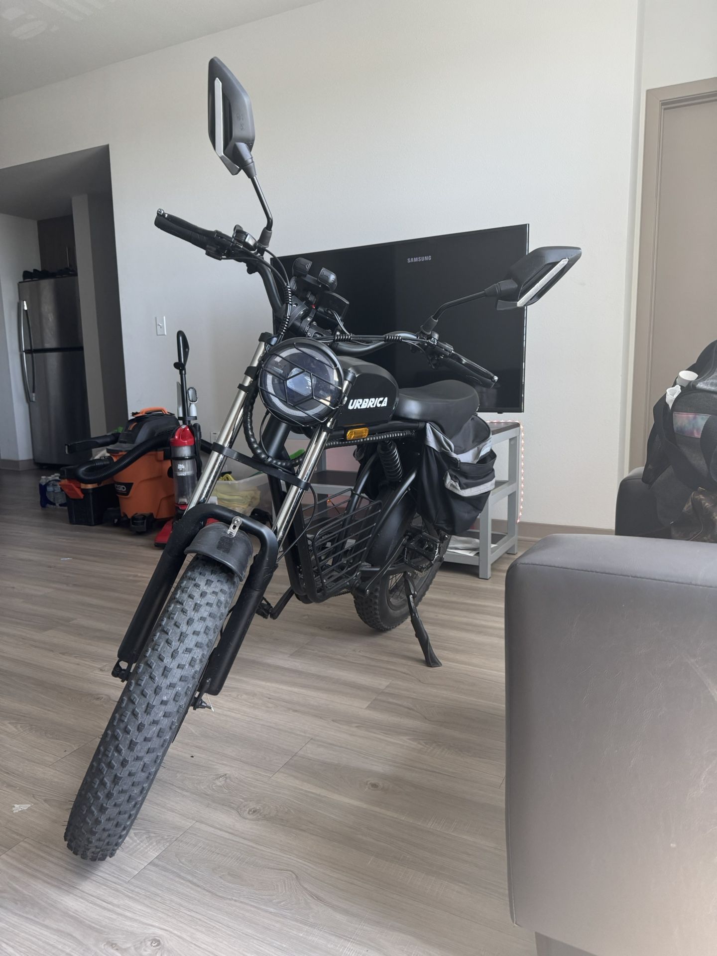 E-Bike Moped Style