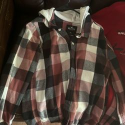 Men’s Hoodie Button Up