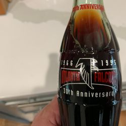 Commemorative Atlanta Falcons 30th Anniversary Coke Bottle