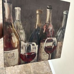 Wine Set Wall Art