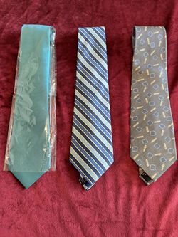 Cash and pick up only, men's ties mostly new but very few worn ones or twice