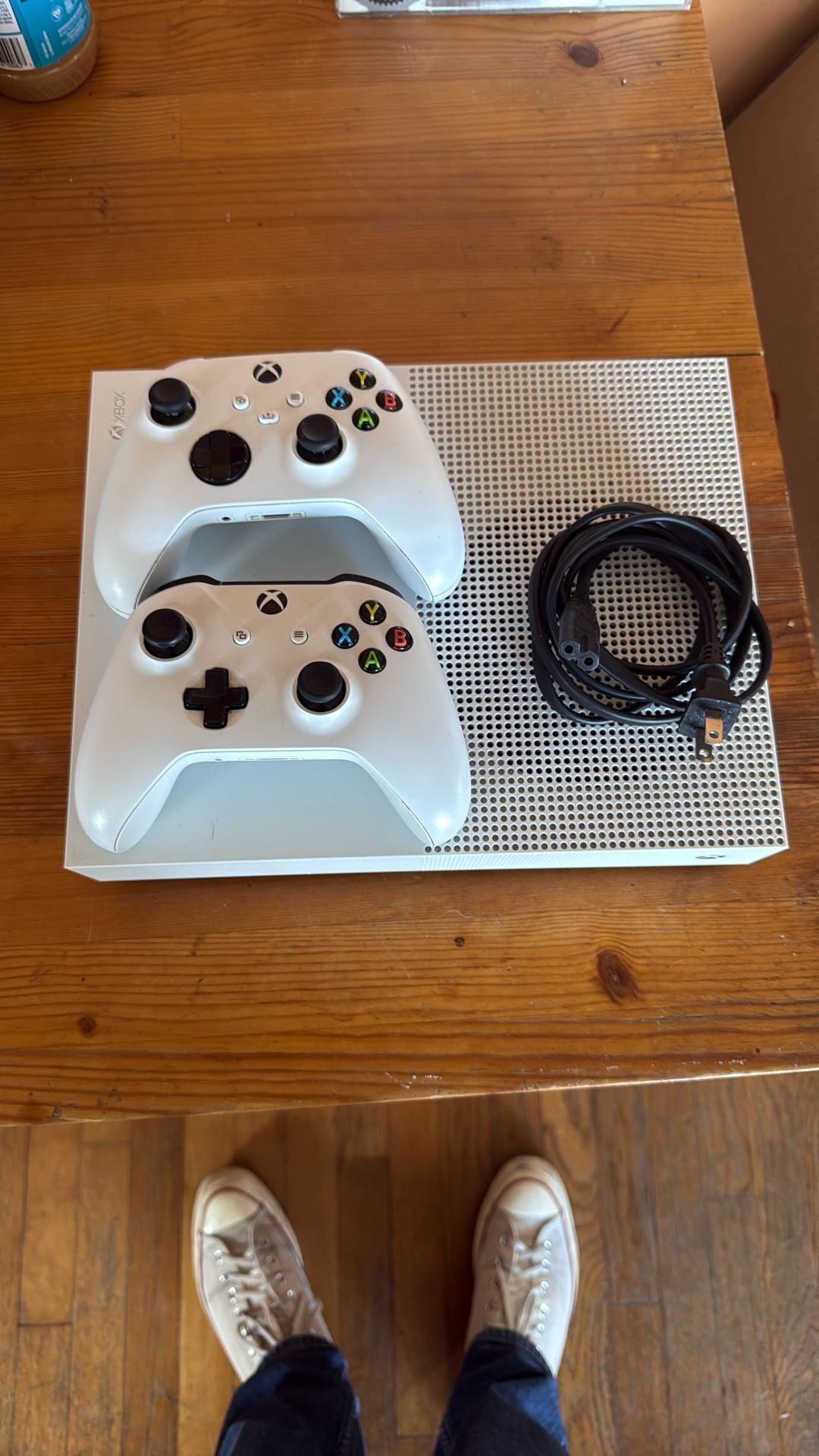 Xbox One S (Digital Only) + 2 Controllers – $120 OBO | Ready to Play