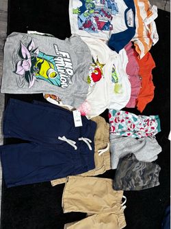 Boys 5-6t everything for 30 some with tags