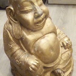 *"*" Gold Concrete Buddha *"*"*