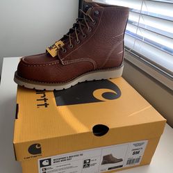 Carhartt Steel Toe Boots - Size 8 and 9