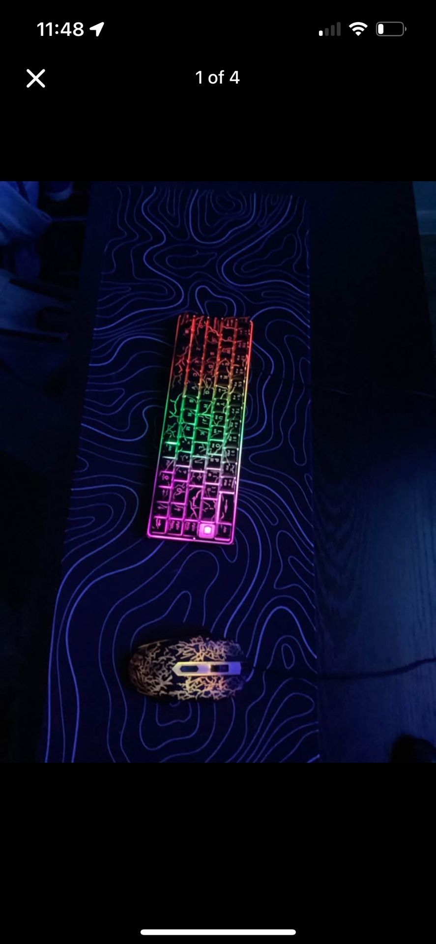 Key Board Mouse And Mouse Pad