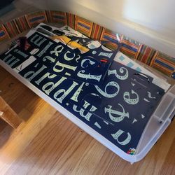 Bulletin Board Letters 