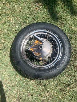 Rear Honda Motorcycle Wheel