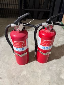 First Alert Fire Extinguishers – Set of 2
