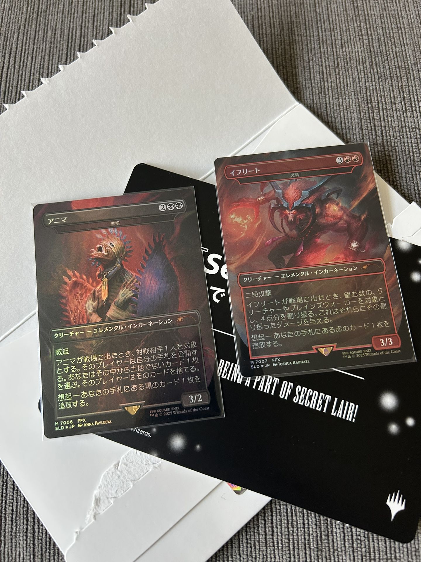 Anima-Grief & Ifrit-Fury Final Fantasy secret lair JP