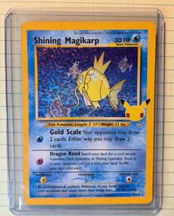 Shining Magikarp #66 NM Pokemon Celebrations Classic Collection