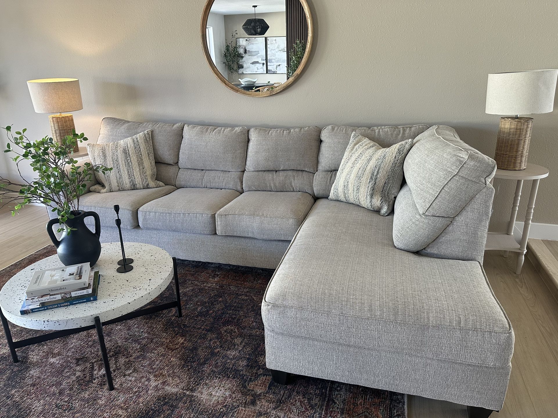 Sectional Modern. Neutral