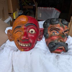 Hand Made Masks..Craft Art