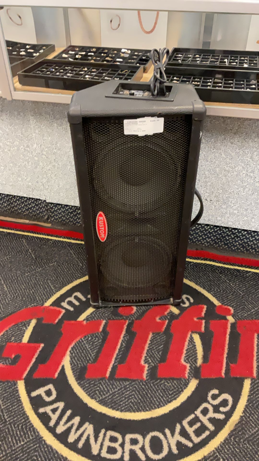 Kustom PA 100W Dual 10” 2-way Powered Monitor Speaker