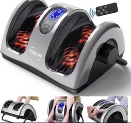 TISSCARE Shiatsu Foot Massager with Deep Kneading Heat Therapy