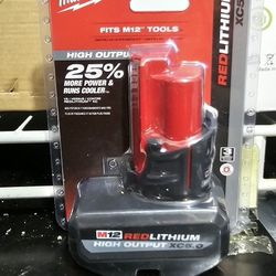 m12 12'volt. output 5.0 