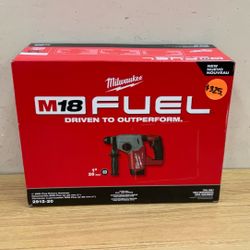 MILWAUKEE 2912-20 1” SDS PLUS ROTARY HAMMER (TOOL ONLY).