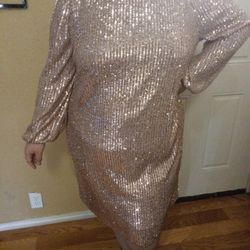 Plus Size Dress 2x But Fits 3x 